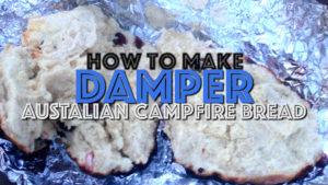 How to make Damper, an Australian campfire bread