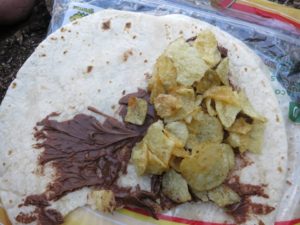 Pacific Crest Trail Thru Hike Lunch