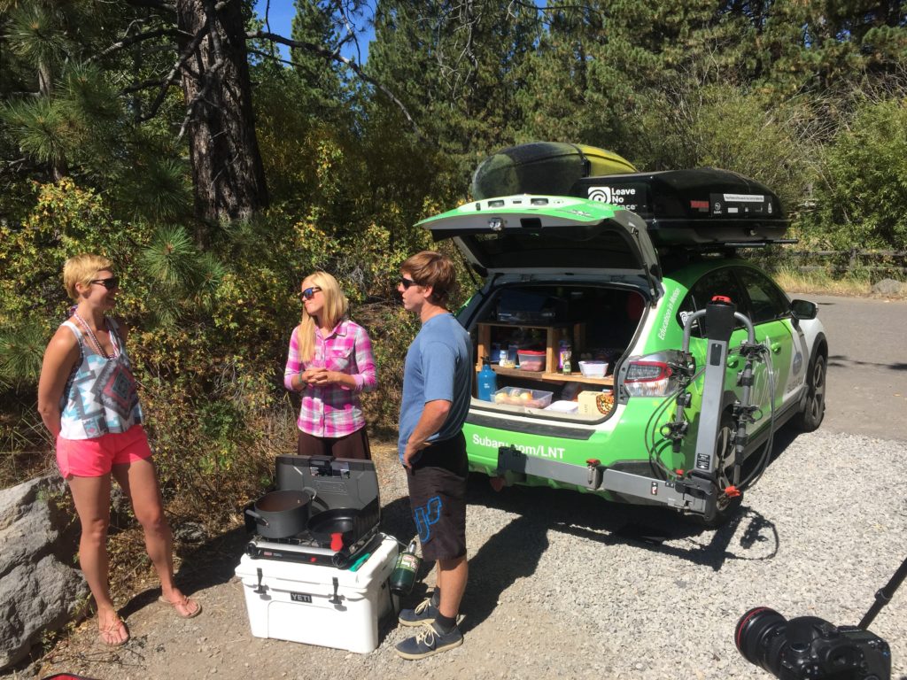 Car camping paleo recipe Leave no Trace