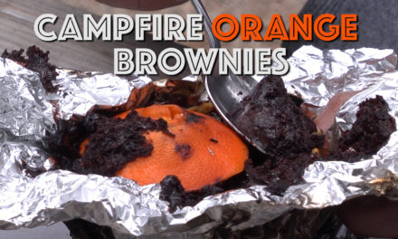 Campfire Orange Brownies