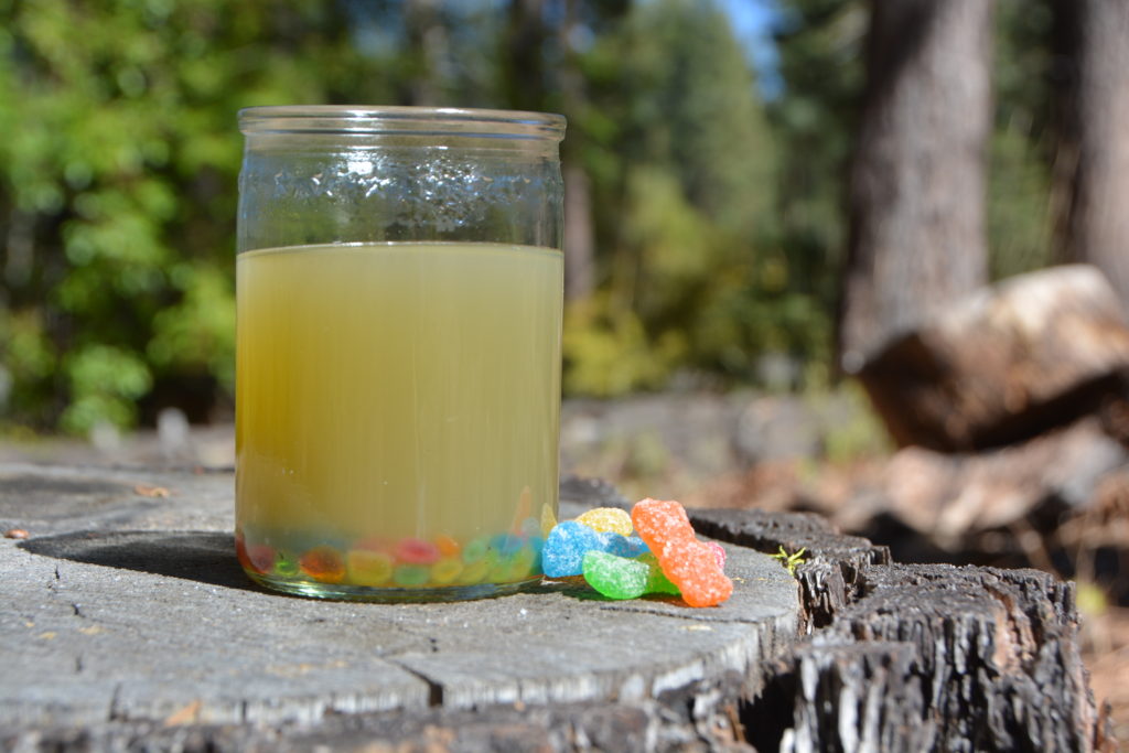 Outdoor cocktail recipe for Sour Patch Sour