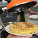 Recipe for tortilla, a popular spanish egg dish