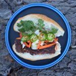 Outdoor recipe for Vietnamese sandwich Bahn Mi